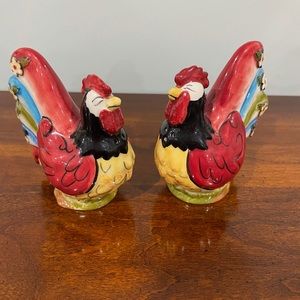 Rooster Salt & Pepper Shakers